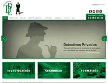 Tablet Screenshot of detectivesddl.com